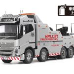 Tamiya 47528 1/14 RC Volvo FH16 Globetrotter 750 8x4 Tow Truck (Silver Edition)