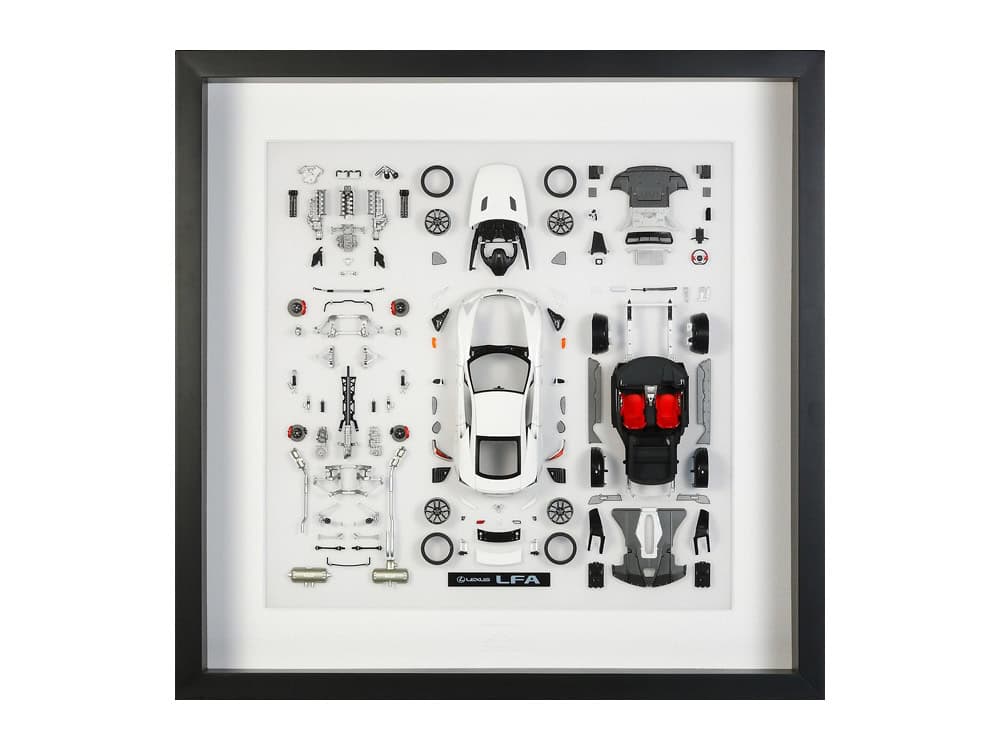 21227_1 Tamiya 21227 1/24 LEXUS LFA (Whitest White) Parts Panel:圖片 1