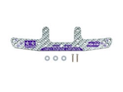 Tamiya 92449 Mini 4WD HG Carbon Wide Rear Stay (3mm/Silver) Waigo Hobby