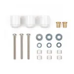 Tamiya 95718 LOW FRICTION HI-MOUNT TUBE STABILIZER SET (WHITE) MINI 4WD STATION