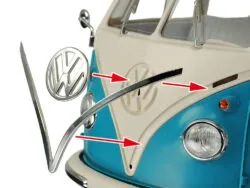 Tamiya 28101 Clic Loc 1/24 SCALE VOLKSWAGEN TYPE 2 (T1) (RED/WHITE)：圖片 4