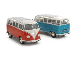 Tamiya 28101 Clic Loc 1/24 SCALE VOLKSWAGEN TYPE 2 (T1) (RED/WHITE)：圖片 10